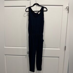 Feel The Piece Dark Blue Jumpsuit